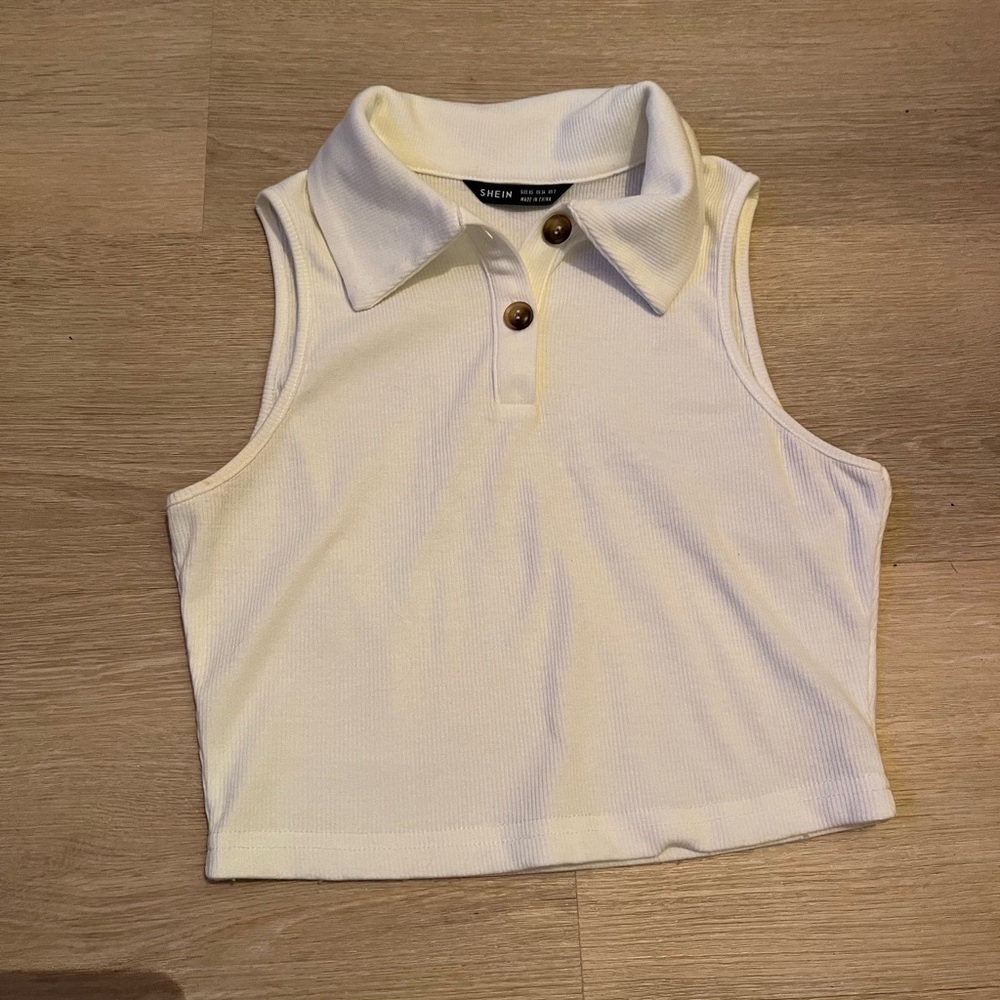 Polo tank top